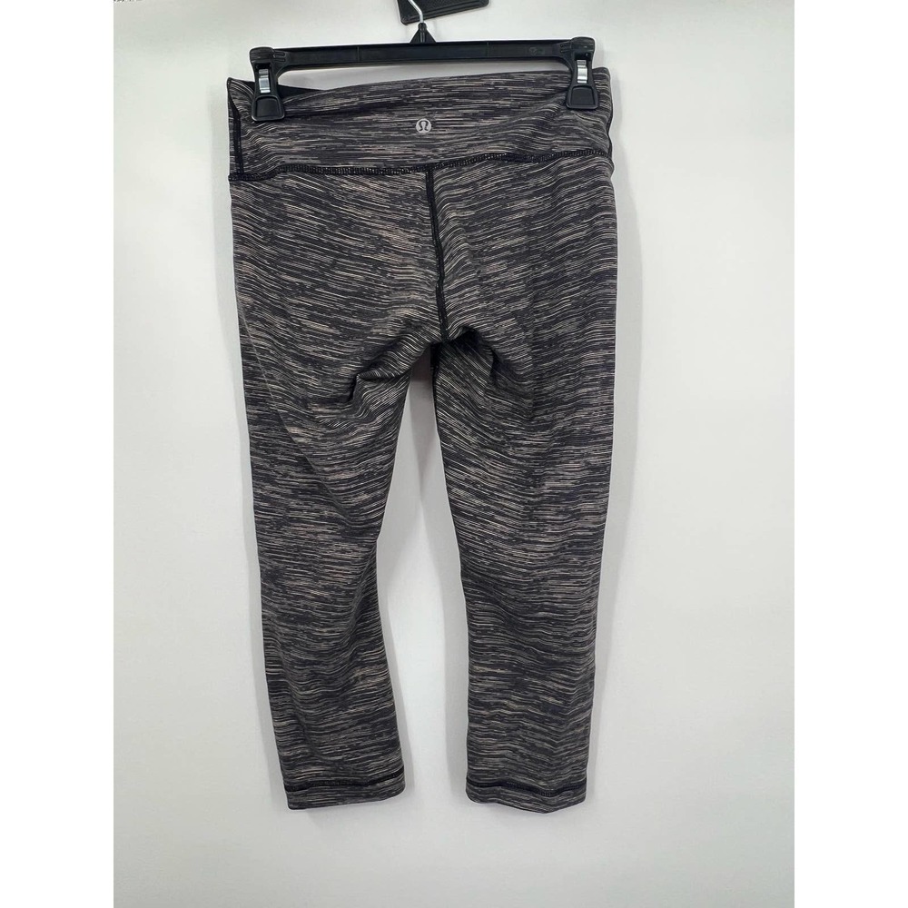 Lululemon Wunder Under Crop Leggings Size 6 - Picture 3 of 5